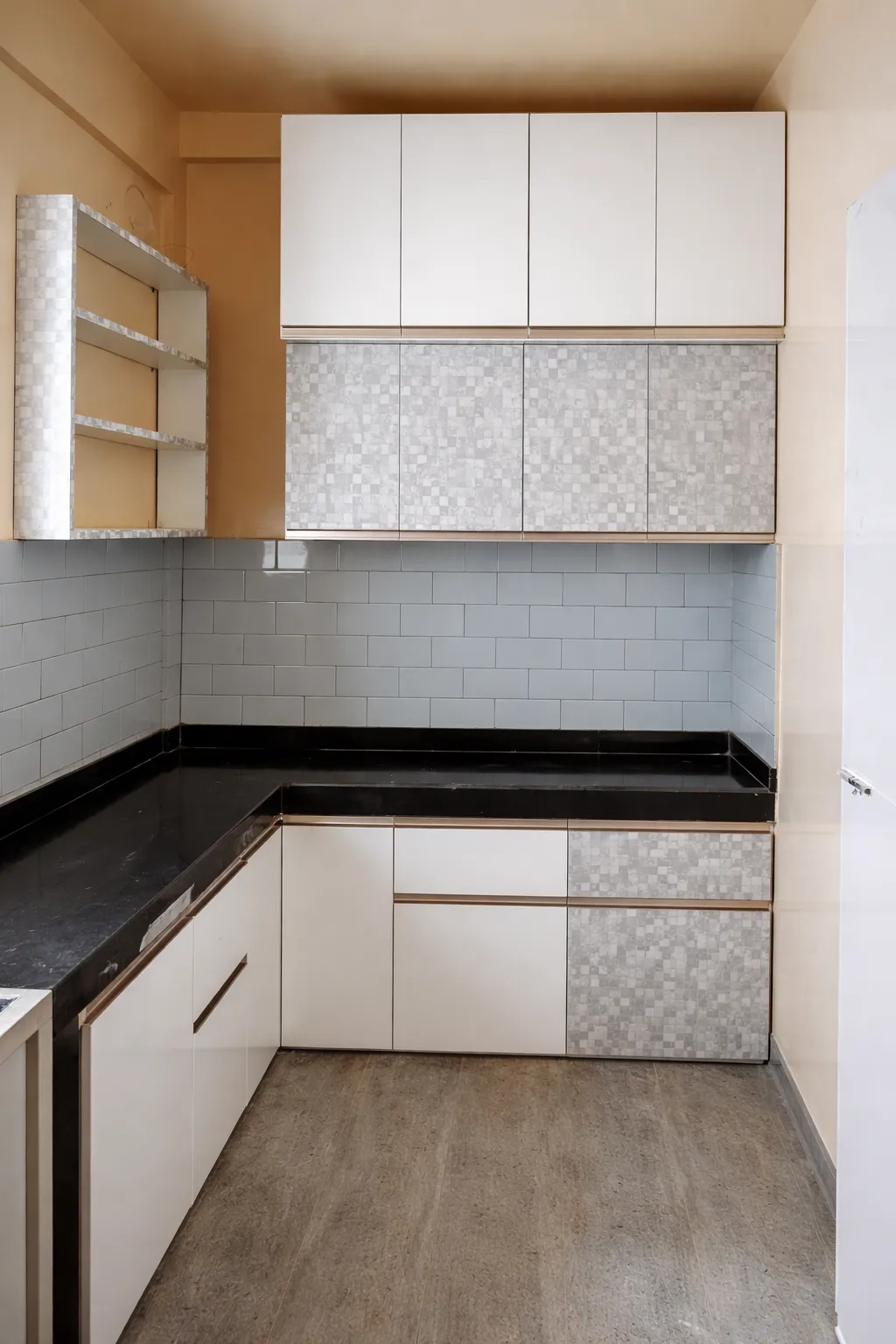 Top White Modular Kitchen near Nayabad - Modular Kitchen